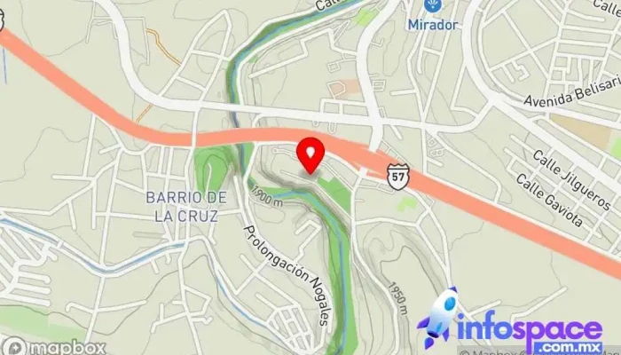 mapa de Terminal de San Juan  en San Juan del Río