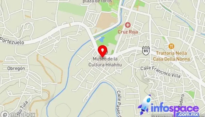 mapa de Terminal Ixmiquilpan HGO Estación de autobuses en Ixmiquilpan