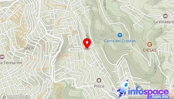 mapa de Terminal Bus stop en Oaxaca de Juárez