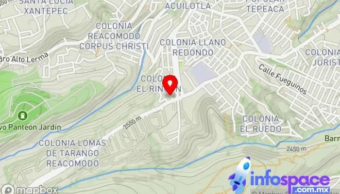 mapa de Terminal Tlacuitlapa/Puerta Grande Estación de medios de transporte en Ciudad de México
