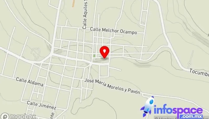 mapa de Terminal Tocumbo MICH Estación de autobuses en Tocumbo