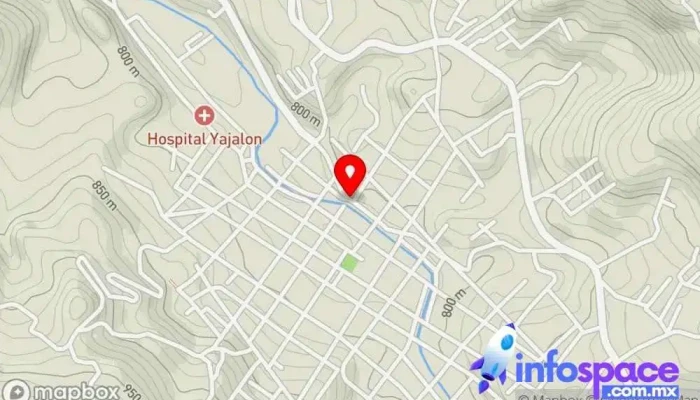 mapa de Terminal tumbala Servicio de transporte en Yajalón