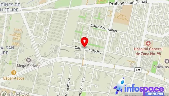 mapa de Terminales Point Coacalco Representante comercial en San Francisco Coacalco