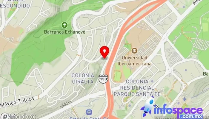 mapa de Testing IT Consulting S.A. de C.V Empresa de software, Asesor en Cuajimalpa de Morelos, Ciudad de México