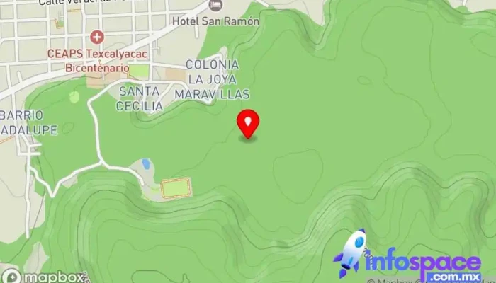 mapa de Texcalyacac  en Texcalyacac