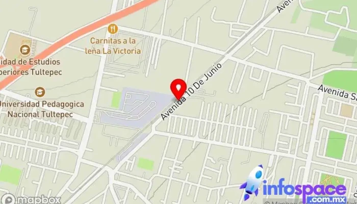 mapa de TGT Servicio de transporte en Santiago Teyahualco