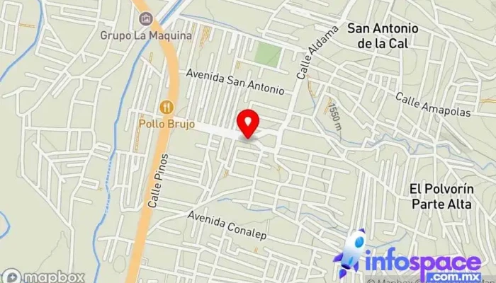 mapa de Tienda Neto experimental 697 Tienda de alimentación en San Antonio de la Cal