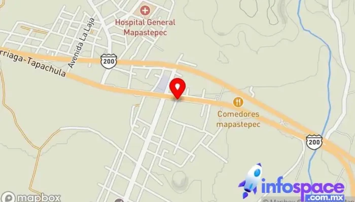 mapa de TLA TITANIUN MAPASTEPEC Servicio de transporte en Mapastepec
