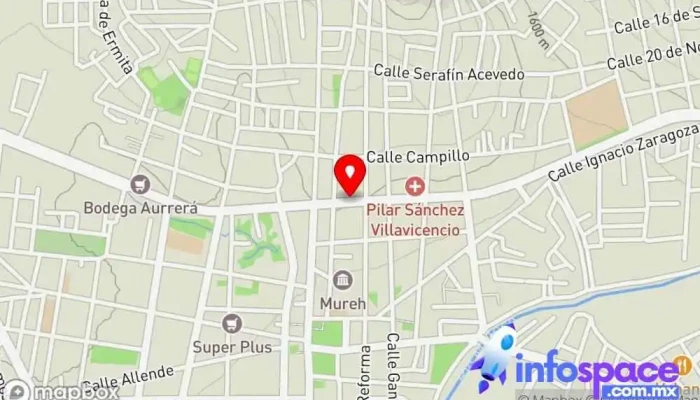 mapa de Transportes y paquetería Atonaltzin Servicio de transporte en Heroica Cdad. de Huajuapan de León