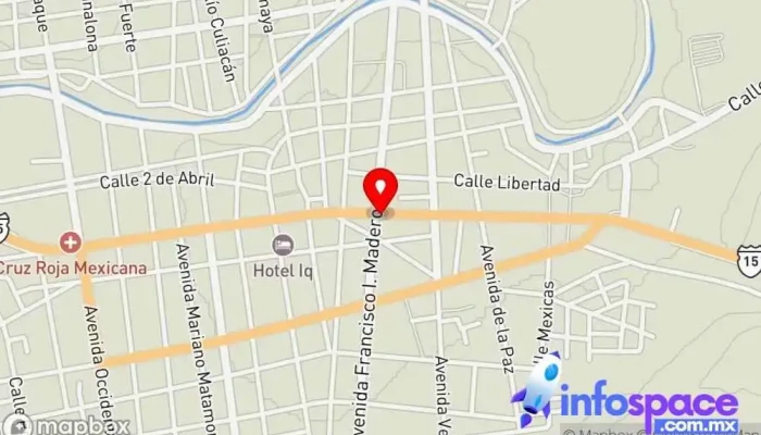 mapa de Tufesa Escuinapa Parada para camiones en Escuinapa de Hidalgo