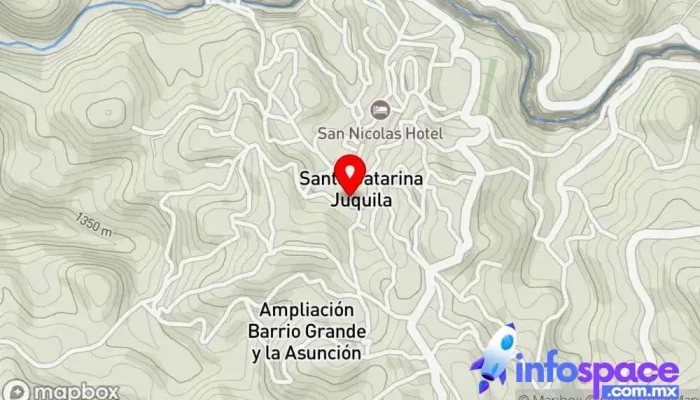 mapa de unión trasportes a Rio Grande Servicio de transporte en Santa Catarina Juquila