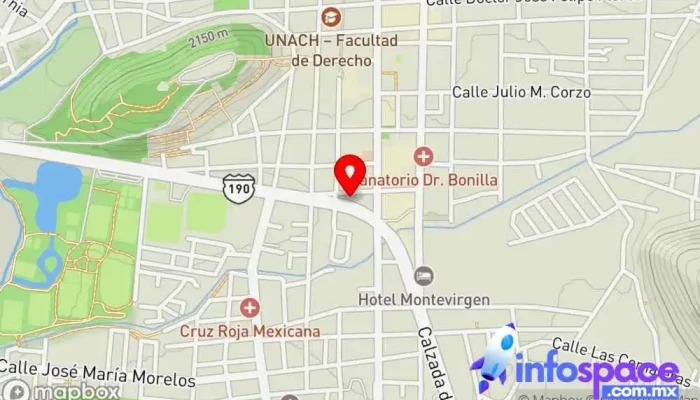 mapa de Viajes Aury San Cristóbal de las Casas Servicio de transporte en San Cristóbal de las Casas